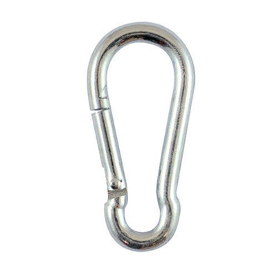 Timco Carbine Hooks Silver8mm from B&Q