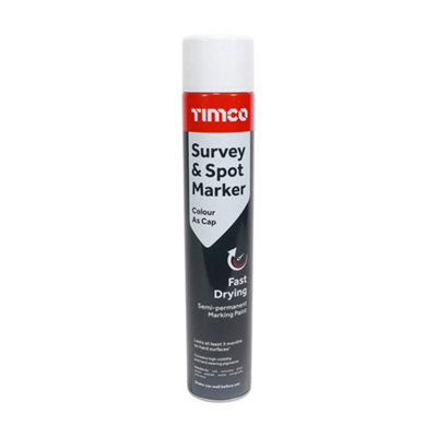 Timco Survey & Spot Marker White750Ml from B&Q