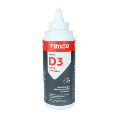 TimcoInternal D3 Wood Adhesive (Size 500Ml1 Each) from B&Q