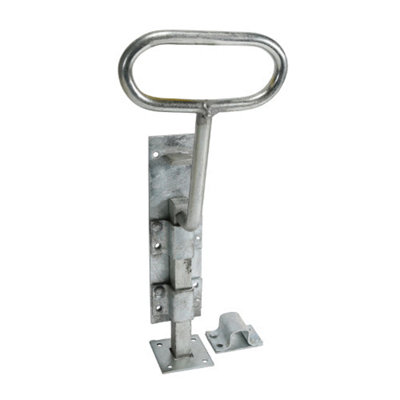 Timco Bow Handle Bolt Hot Dipped Galvanised - 12"