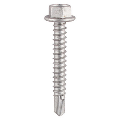 Timco Self-Drilling Light Section Drill Screw Exterior Silver5.5 X 19 from B&Q