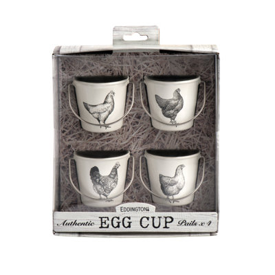 Eddingtons Vintage Hens Egg Cups Set Of 4 from B&Q