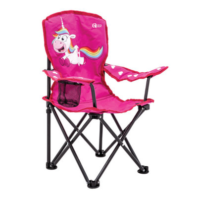 Quest Kids Unicorn Folding Camping Chair from B&Q