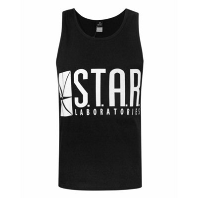 Vanilla Underground Dc Comics Mens Black Tv Star Laboratories Vest (Xx-Large) from B&Q