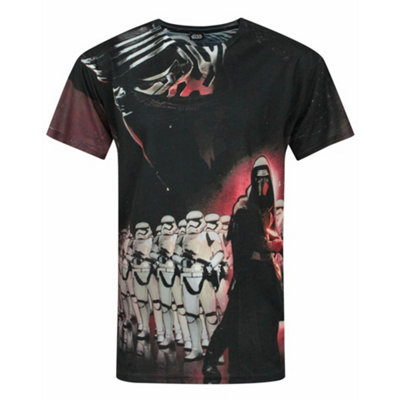 Vanilla Underground Star Wars Mens White Kylo Ren Short Sleeved T-Shirt (Large) from B&Q