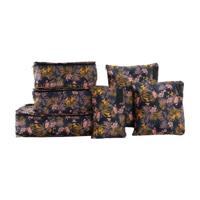 B&Q -  Lucy Travel 6 Piece Packing Cube SetToucanLightweight Luggage Organisers For SuitcasesTravel & Holiday Packing