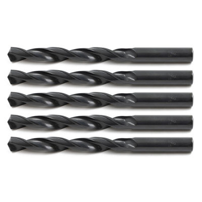 Rikä Rika Hss Jobber Drill Bit 12.0 X 151mm 5Pk Hi Performance For Pro Metal Drilling