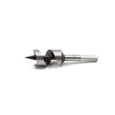 Rikä Rika Wood Auger Bit 25mm X 70/110 Carbon Steel For Heavy Duty Precision Drilling from B&Q
