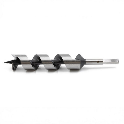 Rikä Rika Wood Auger Bit 32mm X 160/235 Carbon Steel Heavy Duty Precision Drilling from B&Q