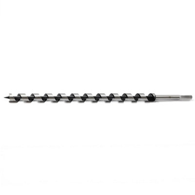 Rikä Rika Wood Auger Bit 20mm X 360/460 Carbon Steel Heavy Duty Precision Drilling from B&Q