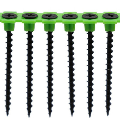 Rikä Rika 3.5 X 55mm Drywall Screw Collated Coarse Bugle Head Bzp Ph2 1000 Pack Sharp from B&Q