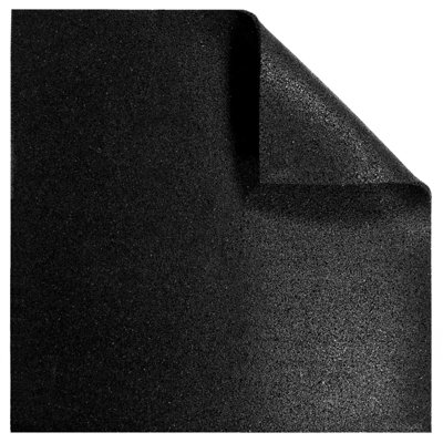 Spares2Go Anti Vibration Noise Reducing Rubber Mat For Garage Workshop Washing Machines Tumble Dryers 600mm from B&Q