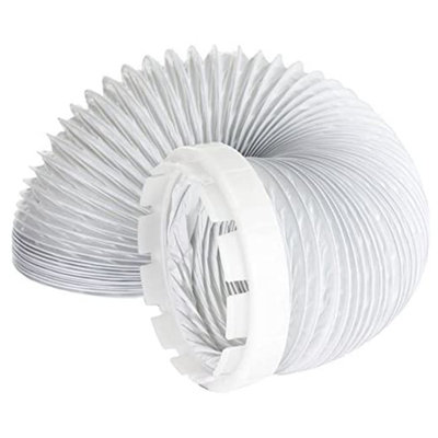Spares2Go Vent Hose & Adaptor Kit Compatible With Indesit Tumble Dryer (2 Metres4'' Fitting) from B&Q