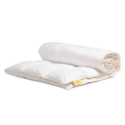 13.5 Tog Premium Goose Down Double Duvet- Anti Allergy Cassette Construction (200 X 200Cm) from B&Q