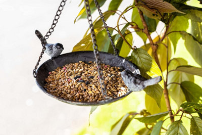 Marco Paul Metal Hanging Chain Bird Feeder For Wild Birds from B&Q