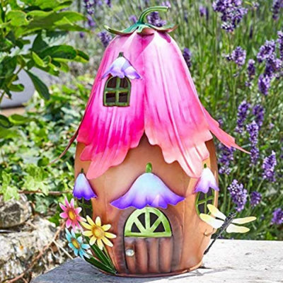 Marco Paul  Garden Fairy House Fuchsia Foyer from B&Q