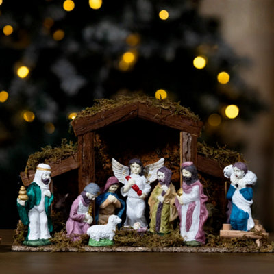  - Christmas Nativity Ornament Set
