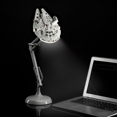 Disney Star Wars Millenium Falcon Posable Desk Light from B&Q