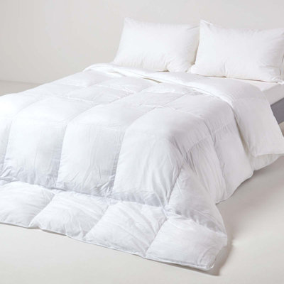 Homescapes Luxury Hotel Quality Super Microfibre Tog Double Autumn Duvet Size 10.5