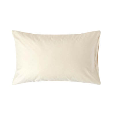 Homescapes Egyptian Cotton Housewife Pillowcase 1000 Tc Cream