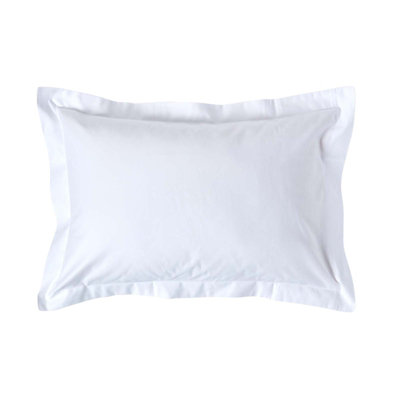 Homescapes Egyptian Cotton Oxford Pillowcase 1000 Tc White