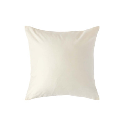 Homescapes Continental Egyptian Cotton Pillowcase 1000 Tc, 40 X 40 Cm Cream