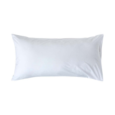 Homescapes White Egyptian Cotton Housewife Pillowcase 200 Tc, King Size
