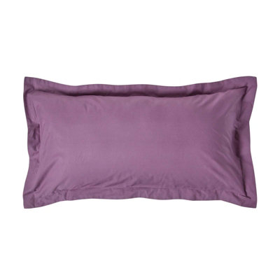 Homescapes Grape Egyptian Cotton Oxford Pillowcase 200 Tc, King Size