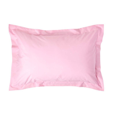 Homescapes Pink Egyptian Cotton Oxford Pillowcase 200 Tc