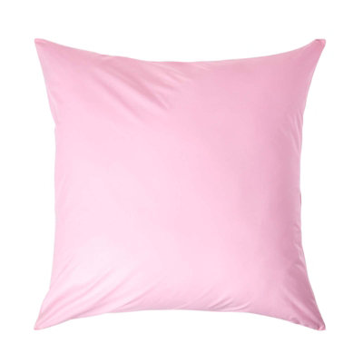 Homescapes Continental Egyptian Cotton Pillowcase 200 Tc, 80 X 80 Cm Pink