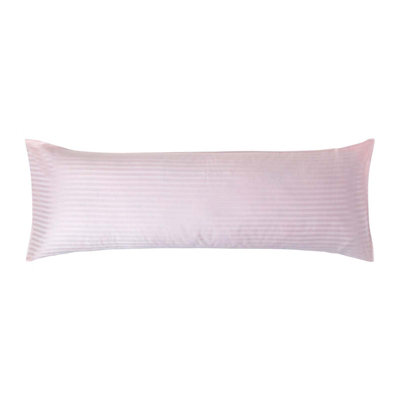 Homescapes Egyptian Cotton Ultrasoft Body Pillowcase 330 Tc Pink
