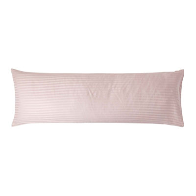 Homescapes Dusky Violet Egyptian Cotton Ultrasoft Body Pillowcase 330 Tc Pink