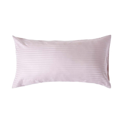Homescapes Dusky Violet Egyptian Cotton Ultrasoft Housewife Pillowcase 330 Tc, Kingsize Pink