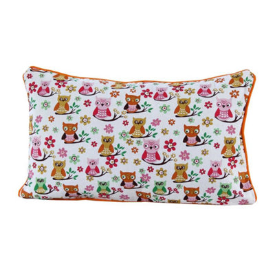 Homescapes Cotton Owls Cushion Cover30 X 30 Cm from B&Q