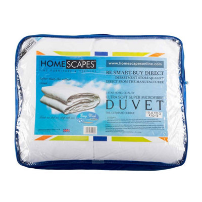 Homescapes Kids 10.5 Tog Super Microfibre Duvet from B&Q
