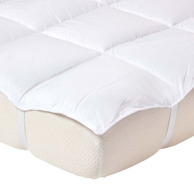 B&Q -  Super Microfibre Super King Size Mattress Topper