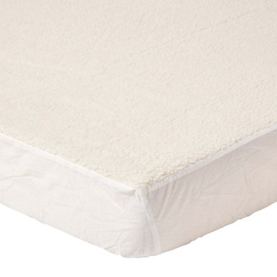 Homescapes Deep Fitted Fleece Double Underblanket from B&Q