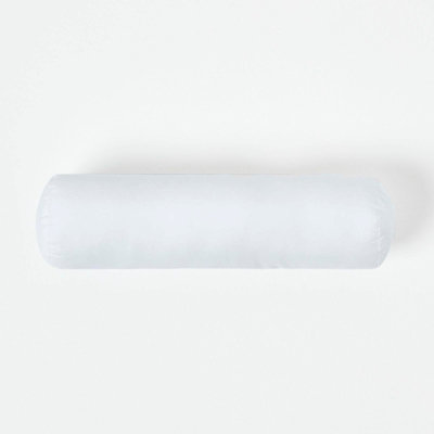 Homescapes Super Microfibre Bolster Cushion Pad Insert 30 X 9 Cm (12 X 3.5") Hypoallergenic Synthetic Cushion Inner from B&Q