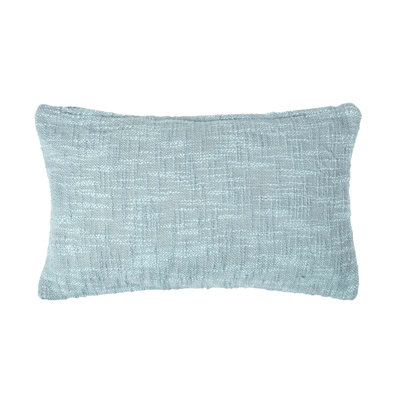 Homescapes Nirvana Cotton Rectangular Cushion Cover, 30 X 50 Cm Grey
