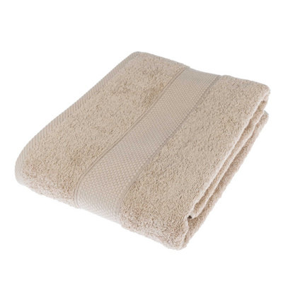 Homescapes Turkish Cotton Stone Bath Sheet from B&Q
