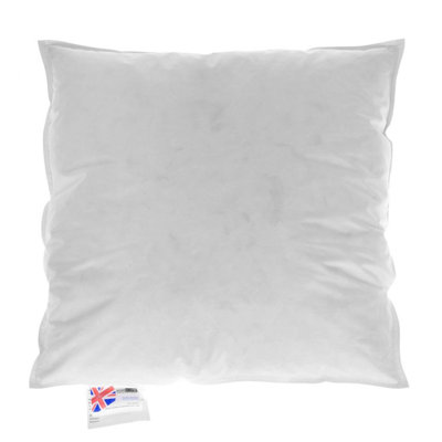 Homescapes Luxury Goose Feather & Down Cushion Pad Insert 70 X 70 Cm Ethical, 100% Cotton Case, Hypoallergenic, Machine Washable, Bounce-Back 28 X 28" - Image 5