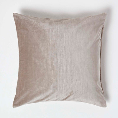 Homescapes Luxury Cream Velvet Cushion Cover45 X 45 Cm from B&Q
