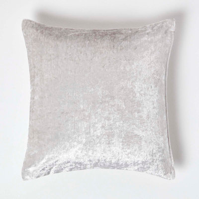 Homescapes Champagne Luxury Crushed Velvet Cushion Cover45 X 45 Cm from B&Q