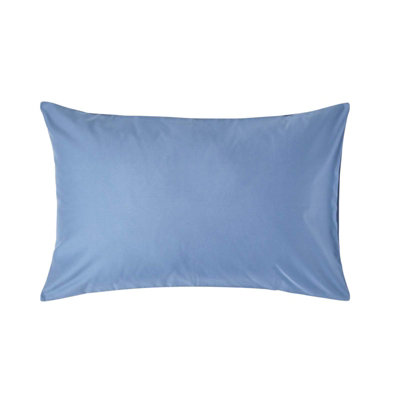 Homescapes Air Force Egyptian Cotton Housewife Pillowcase 1000 Tc, Standard Blue