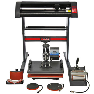 Pixmax 5 In 1 Heat Press & Vinyl Cutter from B&Q