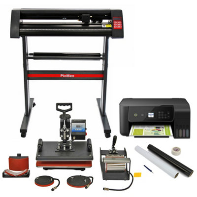 Pixmax 5 In 1 Heat PressVinyl CutterPrinterWeeding Pack from B&Q