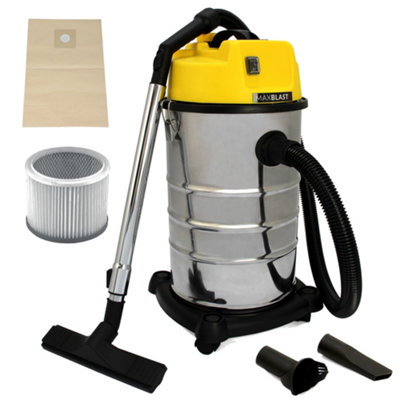 T-Mech Maxblast 30L Industrial Vacuum Cleaner from B&Q