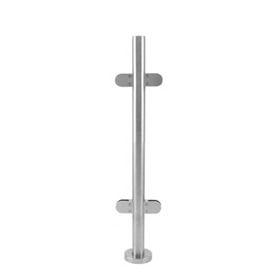 Monstershop Stainless Steel BalustradeMid Post90Cm H from B&Q