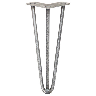 B&Q -  4 X Hairpin Leg12Unfinished3 Prong12M