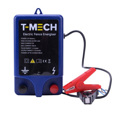 MonsterShop T-Mech Electric Fence Energiser from B&Q